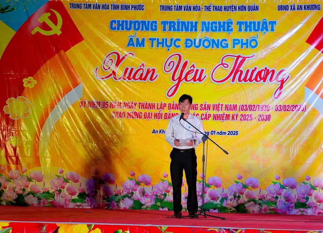 AN KHƯƠNG: TƯNG BỪNG CHƯƠNG TRÌNH XUÂN YÊU THƯƠNG.