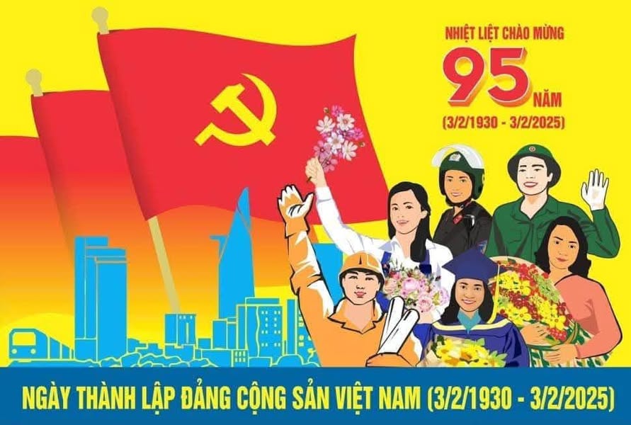 95 NĂM MÙA XUÂN CÓ ĐẢNG